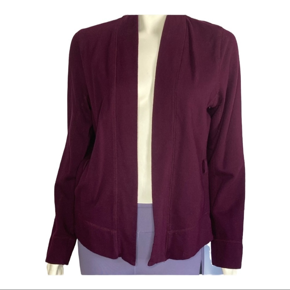 Merona French Terry open jacket Sz medium